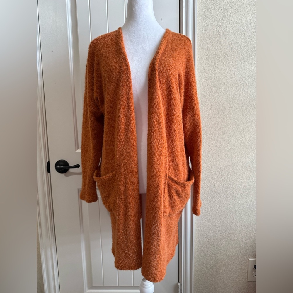 Gameday gal burnt orange cardigan